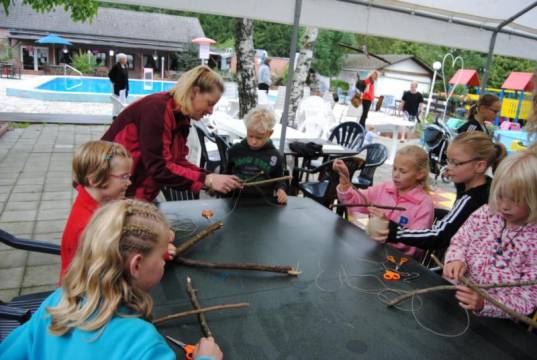 Animatie in de voormiddag