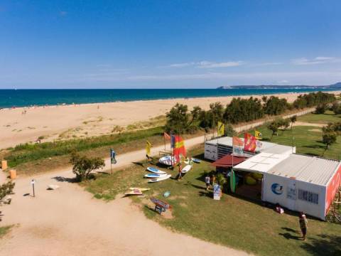 De zee is dichtbij Camping l´Amfora