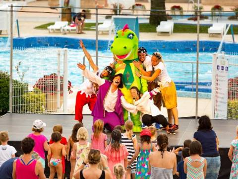 De mascotte van Camping l´Amfora
